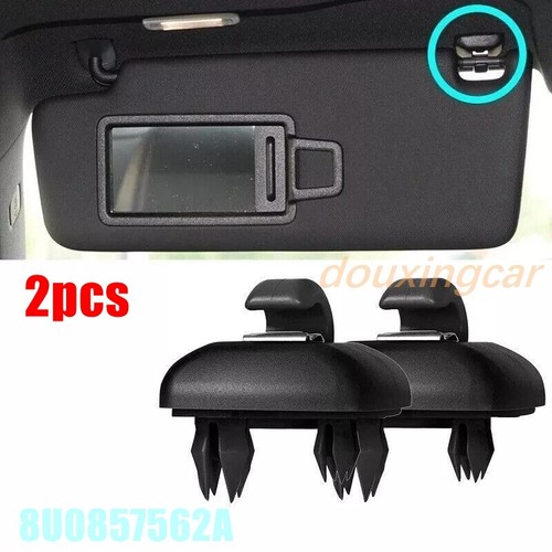 Sun visor black - 2x,
