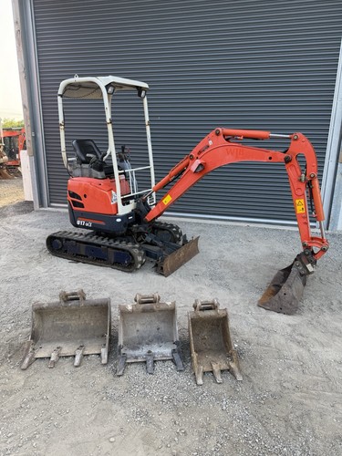 Kubota u17 mini digger - kubota,