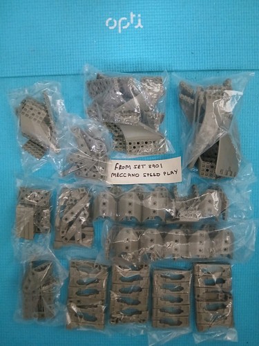Meccano bundle parts - meccano, from