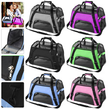 Large Pet Dog Cat Portable Travel Carry Carrier Puppy Soft Fabric Folding Cage