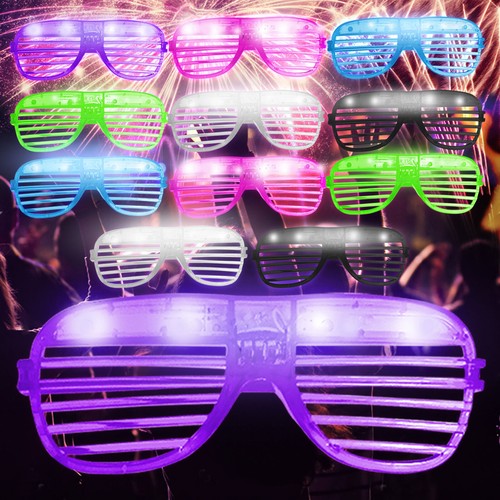 24pcs flashing party glasses - flashing, |
