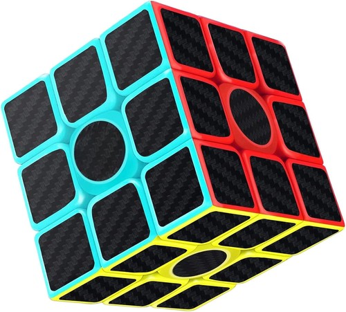 Magic puzzle speed cube - speed, neon