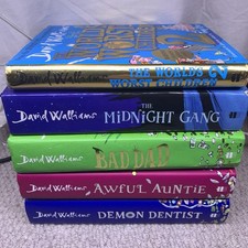 6 Book Collection Bundle  of David Walliams Children’s Books Good Condition