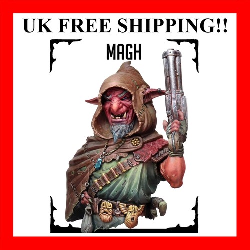 Resin model figure bust - bust,, magh