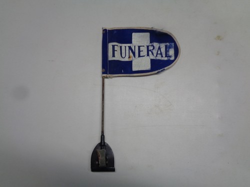 Vintage funeral magnetic blue - vintage,