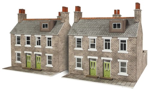 Two stone built terraced - stone,