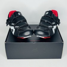 Peloton Cycling Shoes Red and