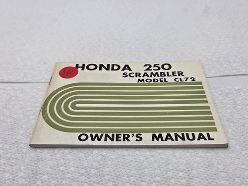 Honda 250 scrambler cl72 - honda,