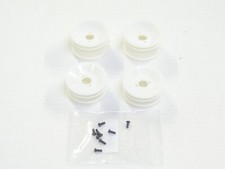 NEW ASSOCIATED YOKOMO YZ-10 CLASSIC Wheels Set x4 WHITE Front & Rear AZ29