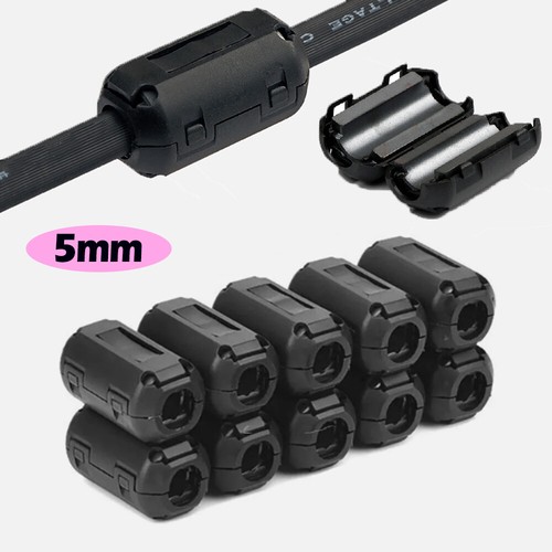 20x 5mm ferrite core - ferrite,