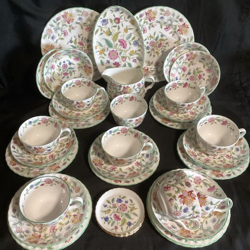 Haddon hall minton tea set - haddon,