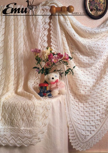Emu baby and 4ply - emu, lacyknit
