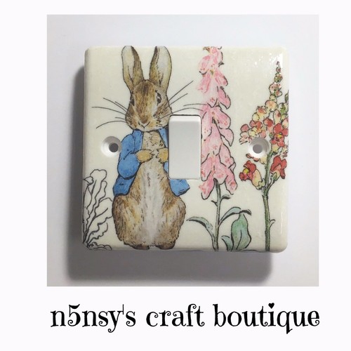 Handmade decoupaged beatrix - decoupaged,