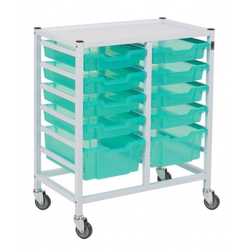 Gratnells hospital trolley