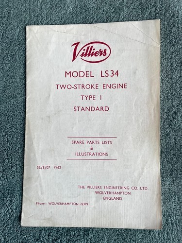 Villiers js34 type standard - type,