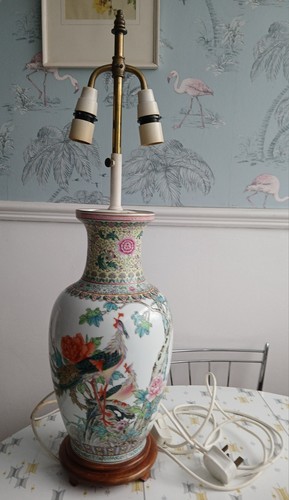 Tall chinese famille - famille, rose