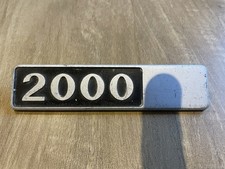 Lancia Beta Badge , Bootbadge