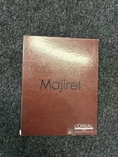Loreal Majirel Permanent Hair Colour Shade Chart Tuffs Swatches Book 