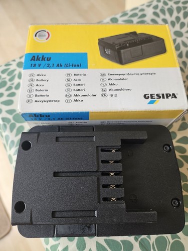 Gesipa 18v 1 ah - 2,1, lion
