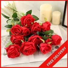12X Artificial Single Rose Bud