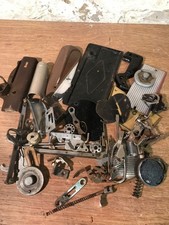 131a Vintage Singer Sewing Machine Parts Plates Feet Screws  Job Lot Bundle