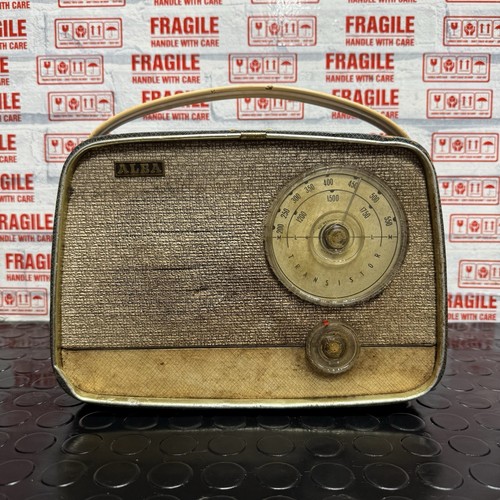 Vintage alba transistor radio - transistor,