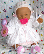 JESMAR Vintage Baby Girl Doll