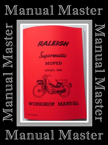 Raleigh rm5 supermatic moped - supermatic,