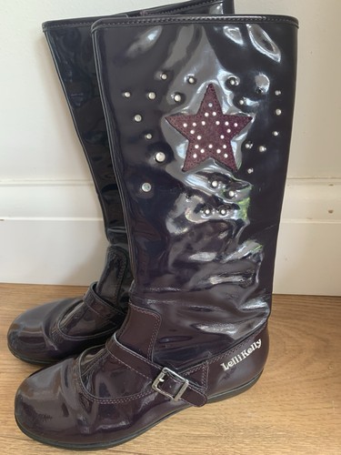 Lelli kelly purple patent - patent, calf