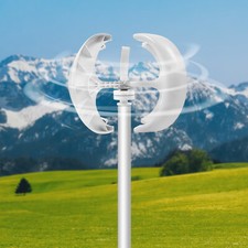 Vertical Lantern Wind Turbine