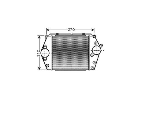 Mazda intercooler citd - intercooler, 2.0
