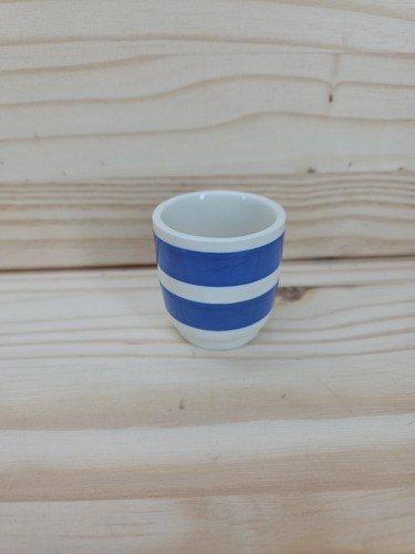 Vintage blue and white egg - and,