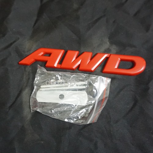 Red glossy big awd - red, metal