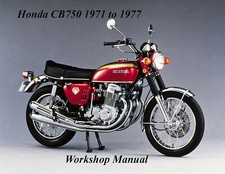 HONDA CB750 1971 to 1977 WORKSHOP MANUAL - PDF Files