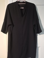 Jaeger Dress Vintage 80s Black