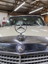 Bonnet Hood Badge Ornament Star fits Mercedes W114 W115 NEW