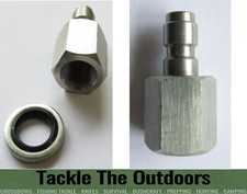 PCP Air Rifle Paintball Gun Whip Hose Fill Adaptor Probe 1/8 BSP Quick Connector