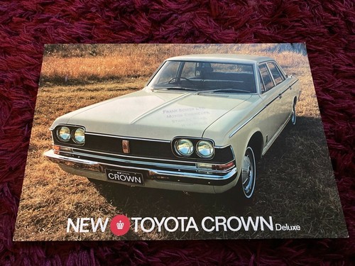 Toyota crown deluxe brochure - toyota,