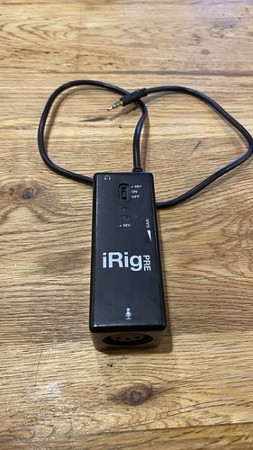 Irig pre xlr mic - xlr, mobile
