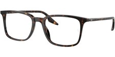 Ray-Ban Polished Havana Rectangle Eyeglass Frames - RX5421 2012 53