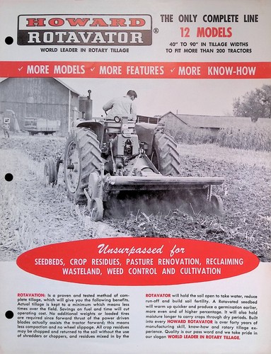 Vintage farm brochure howard - farm,