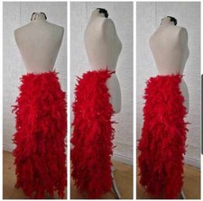 Long  Feather Bustle Tail