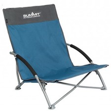 Camping & Beach Chair Blue Low