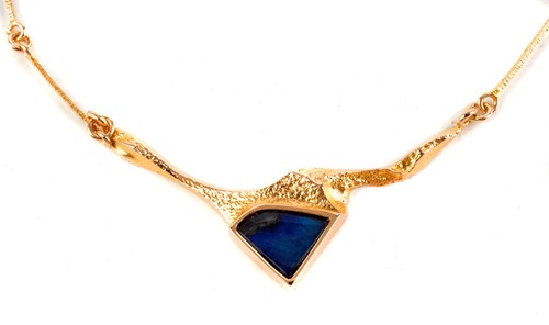 Lapponia necklace 585 gold - lapponia, h8