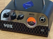 Vox MV50 AC 50W (4 OHM) NUTUBE VALVE AMP HEAD Guitar Amplifier With PSU
