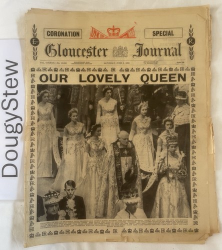 Original 1953 queen elizabeth - queen,