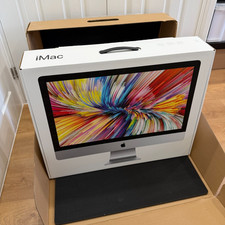 iMac 27-inch (2020) EMPTY Original Box, Screen Cover and Outer Delivery Box