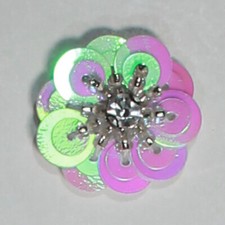 3 Pieces  3D Floral Flower
