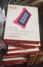 Nabi Personalised Tablet Bumper - Pink - BNIB - Waterproof/ Shockproof