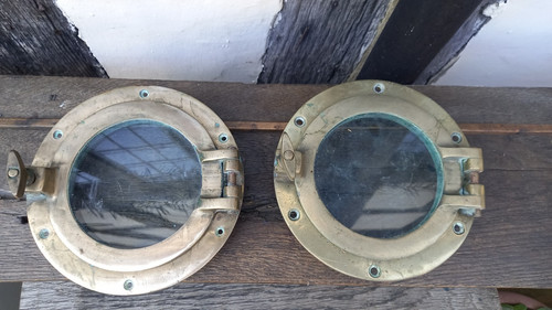 Original pair heavy antique - original,